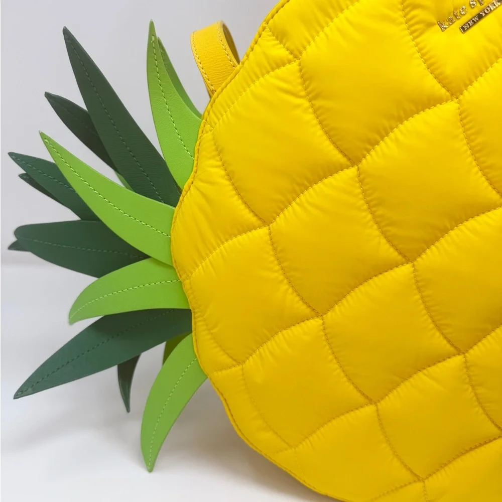 Kate Spade New York Wing It Pineapple Shoulder Tote